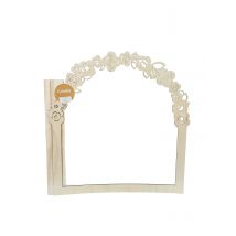 Arche Florale En Bois - 60 Cm - Collection Pâques - Créalia