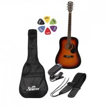 Pack Guitare Folk Gfs-51 - Sunburst - Shiver
