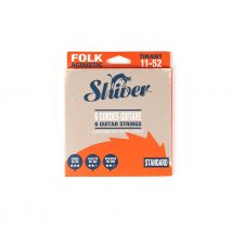 6 Cordes De Guitare Folk Standard- Tirant 11-52 - Shiver