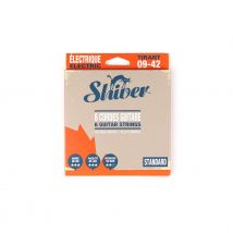 6 Cordes De Guitare Electrique Standard - Tirant 09-42 - Shiver