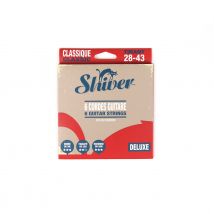 6 Cordes De Guitare Classique Deluxe - Tirant 28-43 - Shiver