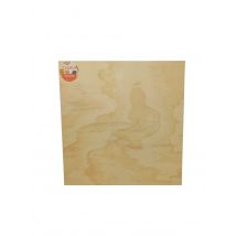 Plaque Carrée Bois - 40 X 40 Cm - Créalia