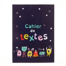 Cahier De Texte Scolaire 2024/2025 Cultura – 15 X 21 Cm – Petit Monstre
