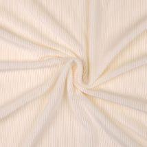 Coupon De Velours Côtelé 100x140 Cm - Beige - Créalia