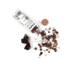 Mini Kit Perles Heishi Et Pampilles - Bronze - Créalia