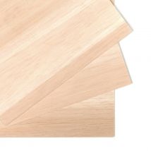 Feuilles De Placage En Bois X3 - Balsa - Créalia