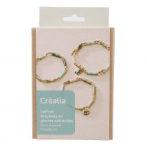 Coffret Bracelets En Pierres Naturelles X3 - Créalia