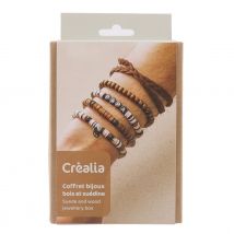 Coffret Bijoux Bois Et Suédine Pour Homme - Créalia