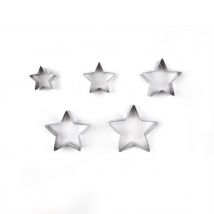 Emporte-pièces X5 - Etoiles - Créalia