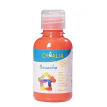 Gouache - 150 Ml - Corail Fluo - Créalia - Créalia enfants