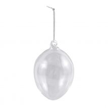 Suspension Oeuf En Verre - 6 Cm - Collection Pâques - Créalia