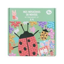 Coffret Mosaïques En Mousse X4 - Crealia enfants