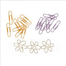 Flacon De 120 Trombones - Floral Retro - Cultura