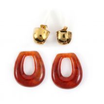 Kit Boucles D'Oreilles - Écaille - Acier Inoxydable - Créalia
