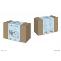 Radio Portable Muse - Mf060 - Bleu