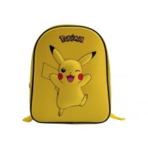 Sac À Dos Maternelle La Plume Dorée - Jaune - Pokémon Pikachu - 1 Compartiment - La Plume Doree