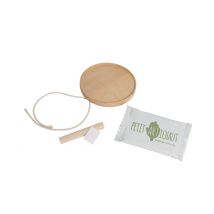 Médaillon Empreinte Petit Artichaut - Bois