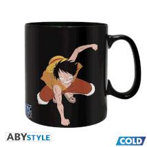 Mug Luffy & Ace Thermo Reactif