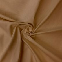 Coupon De Tissu Velours 1000 Raies - 100 X 145 Cm - Camel - Domotex