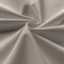 Coupon De Tissu En Coton Uni Domotex - 75 X 50 Cm - Galet