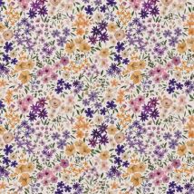 Coupon De Tissu En Coton - 200 X 150 Cm - Romane 4enum - Domotex