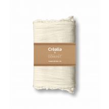 Tissu En Gaze De Coton Uni Domotex - 200 X 130 Cm - Écru