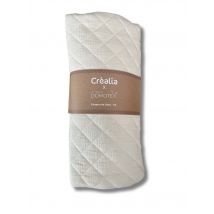 Tissu En Gaze De Coton Matelassé Domotex - 100 X 130 Cm - Lin - Créalia