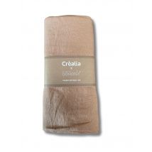 Tissu En Lin Uni Domotex - 200 X 150 Cm - Skin - Créalia