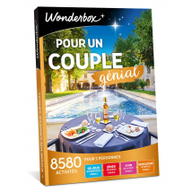 Coffret Cadeau Wonderbox - Pour Un Couple Génial - 2 Personnes
