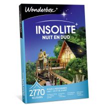 Coffret Cadeau Wonderbox - Nuit Insolite En Duo - 2 Personnes