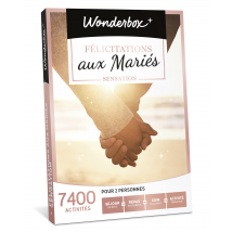 Félicitations Aux Mariés - Sensation - Wonderbox