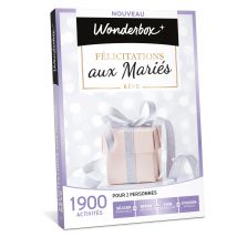 Coffret Cadeau - Félicitations Aux Mariés Rêve - Wonderbox