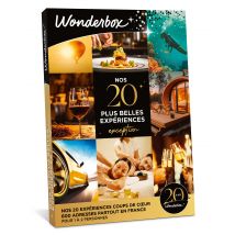 Coffret Cadeau Wonderbox - Nos 20 Plus Belles Expériences Exception