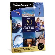 Coffret Cadeau Wonderbox - Nos 20 Plus Belles Expériences Rêve
