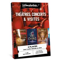 Coffret Cadeau Tick'nbox - Théâtre, Concerts & Visites - 2 Personnes - Wonderbox
