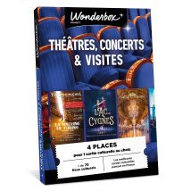 Coffret Cadeau Tick'nbox - Théâtre, Concerts & Visites - 4 Personnes - Wonderbox