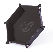 Piste De Dés - Dagues Furtives - Cuir Et Velours - Gris - Epic Forge