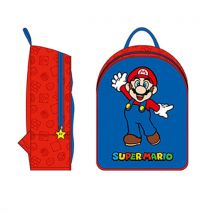 Sac À Dos La Plume Dorée - Bleu - Super Mario - 1 Compartiment - La Plume Doree
