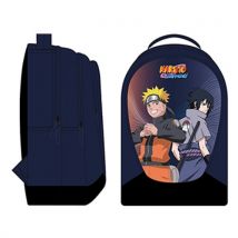Sac À Dos La Plume Dorée - Noir - Naruto Shippuden - 3 Compartiments - La Plume Doree