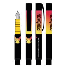 Stylo Plume La Plume Dorée - Pokémon - Bleu - Pointe Moyenne - La Plume Doree