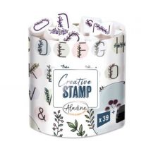Kit De 39 Tampons Mousse Alphabet Et Couronne - Aladine