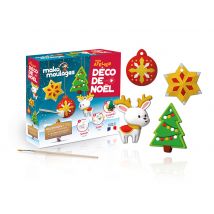Kit Créatif Mon Atelier De Décos De Noël - Mako Moulages - Mako Moulages
