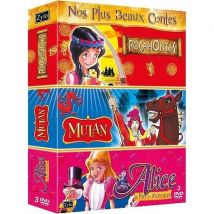 Coffret Tri Pack, Vol. 1 : Pocahontas - Mulan - Alice Au Pays Des Merveilles