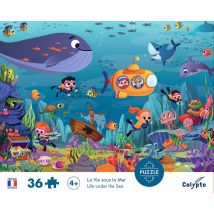 Puzzle 36 Pièces - La Vie Sous La Mer - Calypto