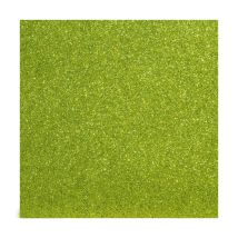 Tissu Paillete Vert 70x45