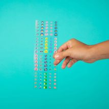 Stickers Ongles Lily - Omy - 200 Gommettes