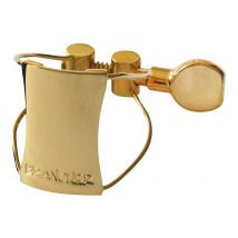 Brancher France - Ligature Pour Saxophone Alto - Plaqué Or 24k