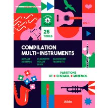 Compilation Multi-instruments Vol.1 - 25 Titres - Aede