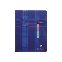 1 Cahier De Textes - 17 X 22 Cm - Clairefontaine - Coloris Assortis