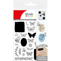 Tampons Transparents - Mon Essentiel Papillons - Artemio